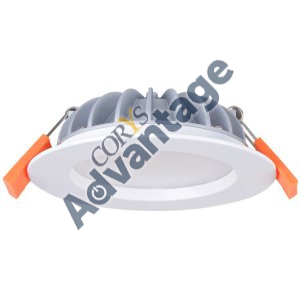 0000332933 DOWNLIGHT LED 12W 3000K IC-F/IC4 & DIM DRVR 90DG 120MM