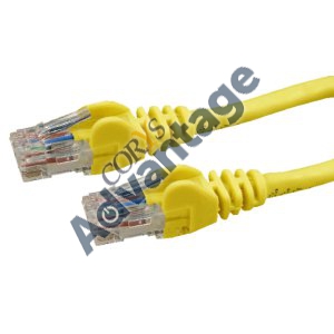 PATCH LEAD 5M CAT6 YELLOW UTP (T568A SPECIFICATION) 550MHZSL