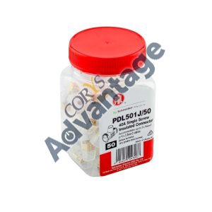0000407661 SINGLE CONNECTOR TERMINAL 40A 50/JAR CLEAR