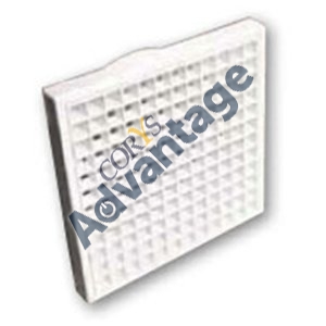 0000528434 GRILLE FIXED EGGCRATE 150MM WHITE DCT0473