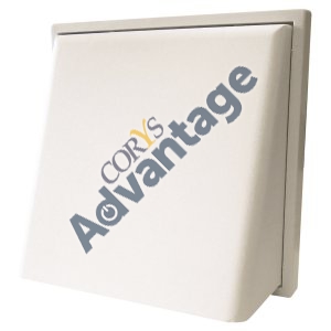 0000539124 COWL 150MM WEATHERPROOF WHITE DCT1031