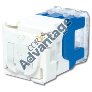 0000580897 (I) SOCKET MODULAR CAT6 568A RJ45 & LOCK TABS WHITE