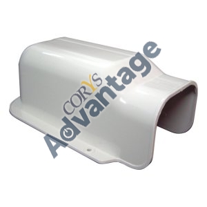 AIR CON DUCT WALL CAP 80MM PD80WC