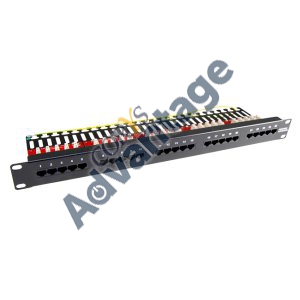 PATCH PANEL 25PORT VOICE RATE 4 WIRE PP-25V2