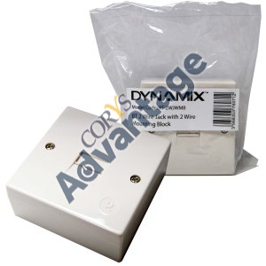 0000641357 BT-2WJWMB DYNAMIX BT2 WIREJACK TELEPERMITED W/MOUNTING BLOCK