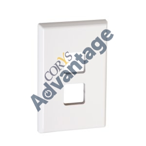 0000936684 PLATE, 2 GANG SW MODULE WH 682VH