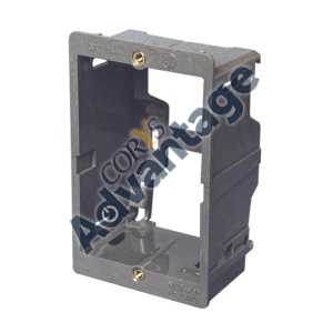 0000938594 144M PDL FLUSH BOX 1GANG METAL THREAD