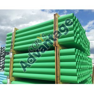 0000945302 DUCT PVC-U TELECOM CHORUS GRN 50MMX6M P4001