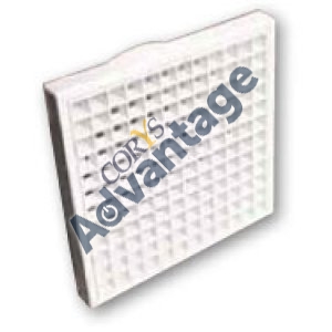 DCT0375 GRILLE 100MM EGGCRATE WHITE