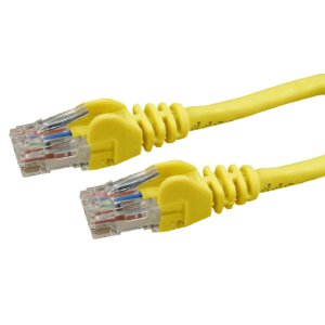 PATCH LEAD 5M CAT6 YELLOW UTP (T568A SPECIFICATION) 550MHZSL