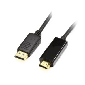 2M DISPLAY PORT TO HDMI MONITOR V1.4 CABLE.