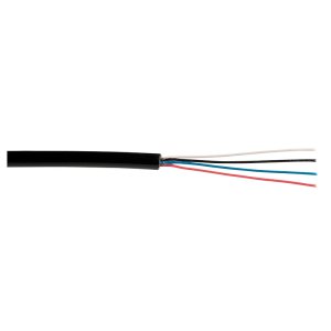 CABLE TELEPHONE 2PR 0.63MM LEAD IN U/GRND BLK FROM 100M DRUM