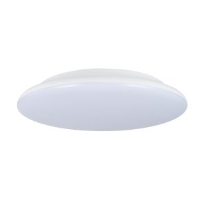 OYSTER LED 12W 3000/4000/57000K IP54 DIM 10IN WHITE
