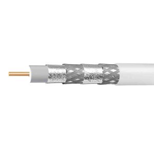 CABLE COAX RG6 SKY APPROVED ADP WHT PER MT COMMSCOPE (150M)