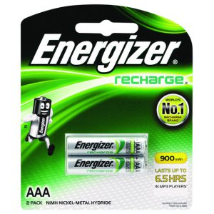 BATTERY RECHARGEABLE NI-MH AAA NH12BP2T ENERGIZER 2PK