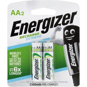 BATTERY RECHARGEABLE NI-MH AA NH15BP2T ENERGIZER 2PK