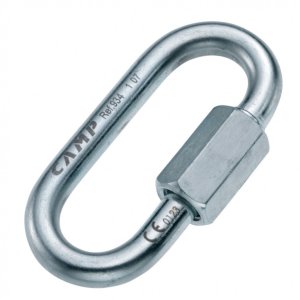 *POA* CAMP OVAL QUICK LINK ZINC PLATED 8MM 0934