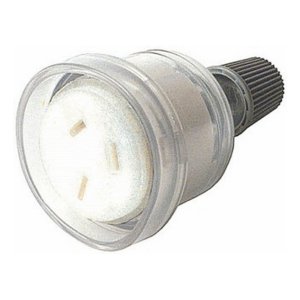 CD7P15CL EXT CORD SOCKET 15AMP CLEAR