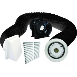 FAN5375 EXTRACT-A-LED 150MM ELLP150WS WHITE STD