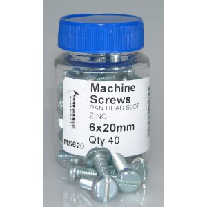 SCREW MACHINE ZP PH MS620 6X20MM 40/JAR