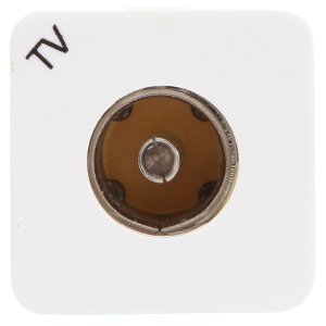 628MF PDL TV PAL TO F OUTLET WHITE