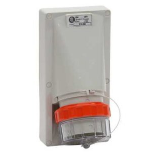 APPLIANCE INLET 32A 3 PIN 250V 1PH IP66
