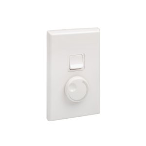SWITCH LIGHT DIMMER 450W TRAILING WHT 624T PDL