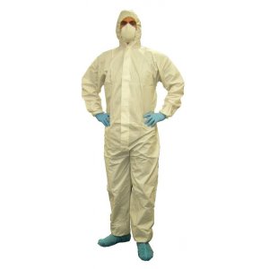 COVERALL 60GSM WHT XL SURESHIELD SS200-W