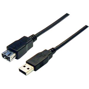 C-U2-5 USB EXT CABLE BLK 5M USB2.0