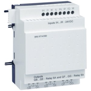 (I) ZELIO SR3XT141BD 24VDC 14I/O RLY/EXP MOD