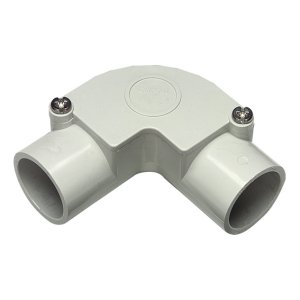 ELBOW INSPECTION PVC 25MM GREY 244/25GY 13.25G